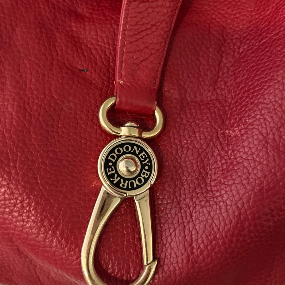 Red Leather Women's Bag - Picture 2 of 15